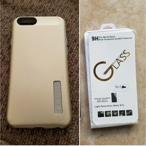 iPhone 6s/ 6 incipio case and tempered glass